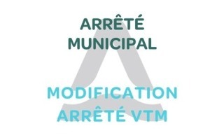 Arrêté VM Modification visuel site internet