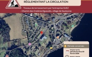 Travaux chemin des cratères égueulés