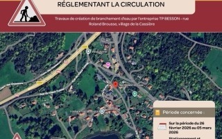 Travaux rue roland brousse