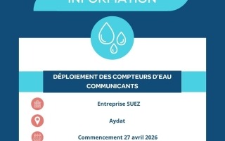 Déploiement des compteurs d’eau communicants (1)