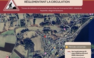 Travaux chemin de papianilla