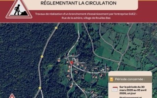 Travaux Rue de la vachère