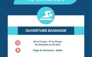 Ouverture baignade