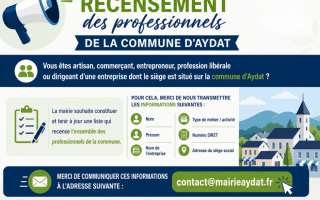 Recensement professionnels